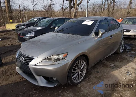 2014 Lexus Is 250 из США, поврежденный, VIN JTHCF1D2XE5000867